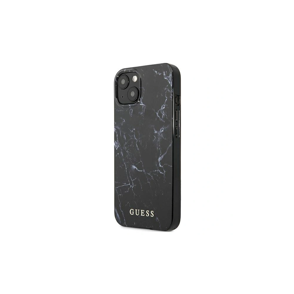 Etui Guess GUHCP13MPCUMABK Apple iPhone 13 czarny/black hardcase Marble
