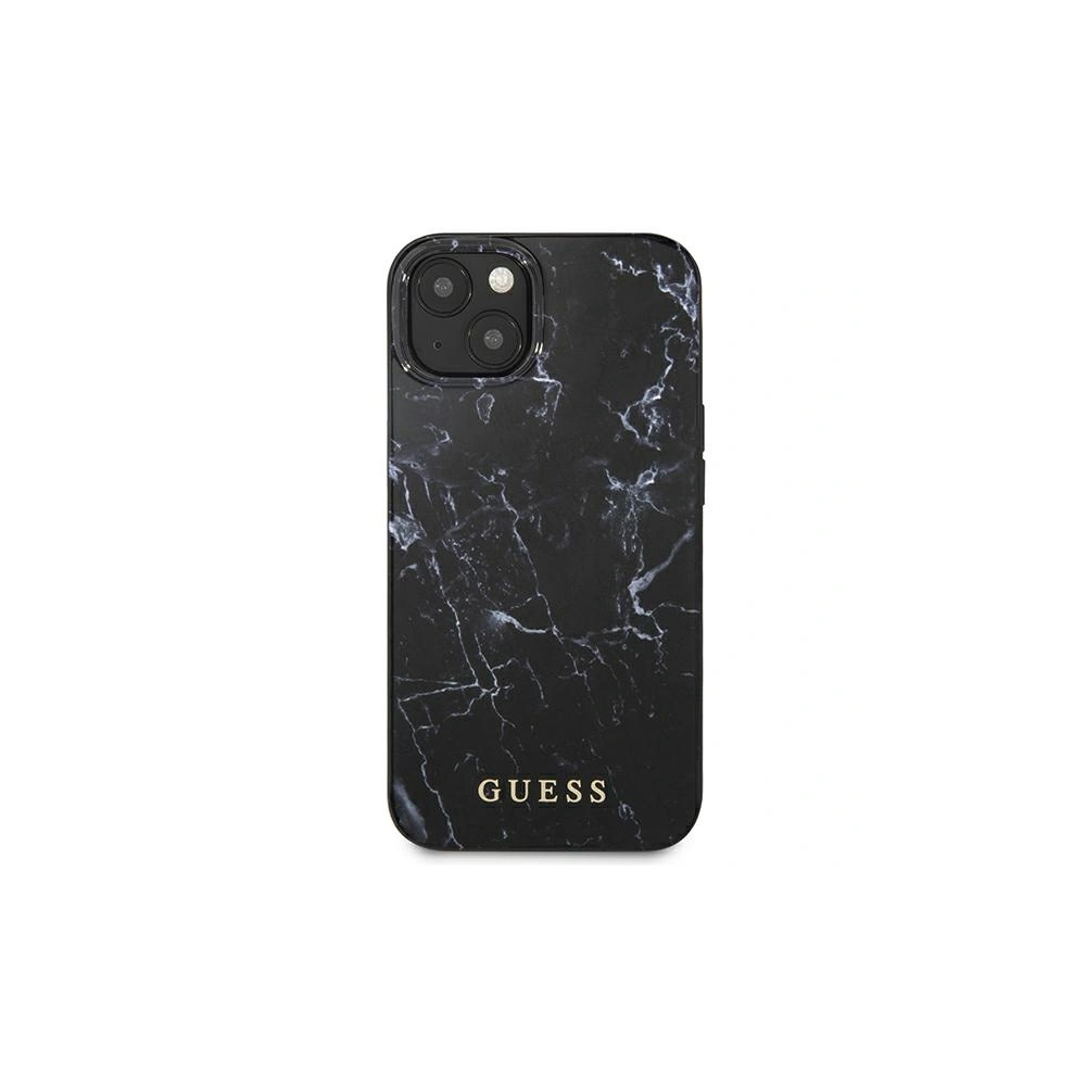 Etui Guess GUHCP13MPCUMABK Apple iPhone 13 czarny/black hardcase Marble