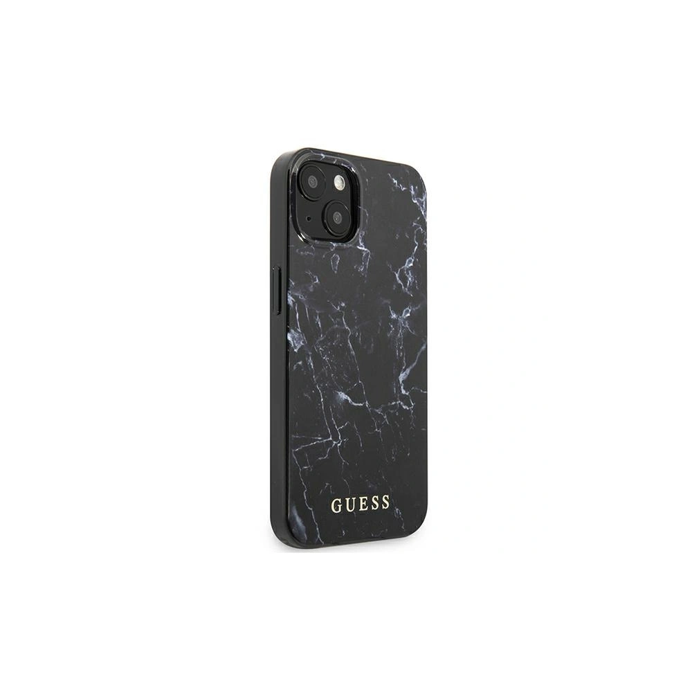 Etui Guess GUHCP13MPCUMABK Apple iPhone 13 czarny/black hardcase Marble