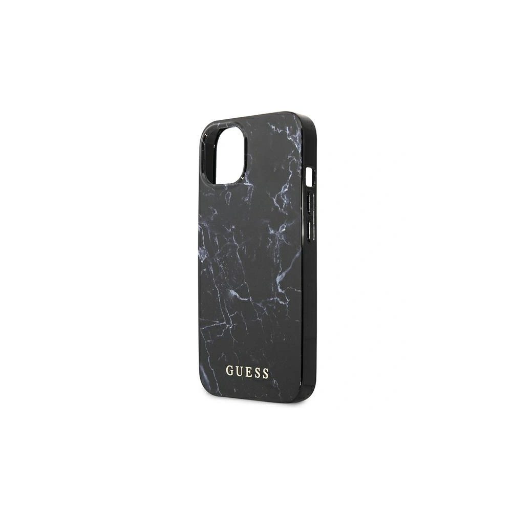 Etui Guess GUHCP13MPCUMABK Apple iPhone 13 czarny/black hardcase Marble
