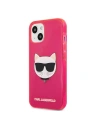 Kup Etui Karl Lagerfeld KLHCP13SCHTRP Apple iPhone 13 mini rózsaszín/pink keménytok Glitter Choupette Fluo - KLD681PNK - {ean13} - Sklep Home Screen