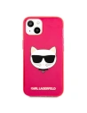 Kup Etui Karl Lagerfeld KLHCP13SCHTRP Apple iPhone 13 mini różowy/pink hardcase Glitter Choupette Fluo - KLD681PNK - {ean13} - Sklep Home Screen