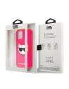 Kup Etui Karl Lagerfeld KLHCP13SCHTRP Apple iPhone 13 mini różowy/pink hardcase Glitter Choupette Fluo - KLD681PNK - {ean13} - Sklep Home Screen
