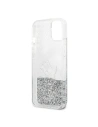 Kup Case Karl Lagerfeld KLHCP13SGCFS Apple iPhone 13 mini silber/silver hardcase Liquid Glitter Choupette Fun - KLD682SLV - {ean13} - Sklep Home Screen