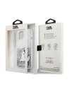 Kup Case Karl Lagerfeld KLHCP13SGCFS Apple iPhone 13 mini silber/silver hardcase Liquid Glitter Choupette Fun - KLD682SLV - {ean13} - Sklep Home Screen