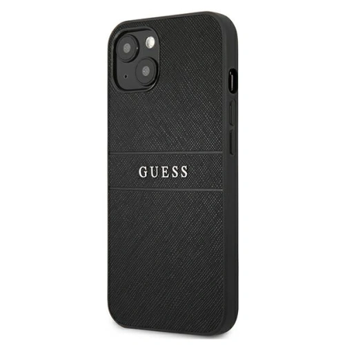 Kup Etui Guess GUHCP13MPSASBBK Apple iPhone 13 černý/black Saffiano Strap - GUE1321BLK - {ean13} - Sklep Home Screen