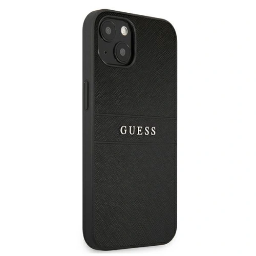 Kup Etui Guess GUHCP13MPSASBBK Apple iPhone 13 černý/black Saffiano Strap - GUE1321BLK - {ean13} - Sklep Home Screen
