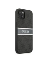Kup Case Guess GUHCP13S4GDGR Apple iPhone 13 mini grau/grey Hardcase 4G Stripe - GUE1323GRY - {ean13} - Sklep Home Screen