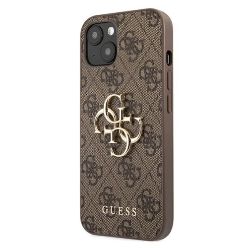 Kup Etui Guess GUHCP13S4GMGBR Apple iPhone 13 mini barna/brown hardcase 4G Big Metal Logo - GUE1324BR - {ean13} - Sklep Home Screen