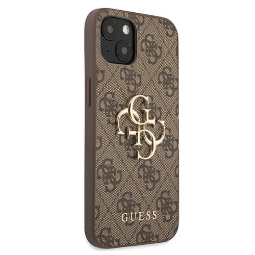 Kup Etui Guess GUHCP13S4GMGBR Apple iPhone 13 mini barna/brown hardcase 4G Big Metal Logo - GUE1324BR - {ean13} - Sklep Home Screen