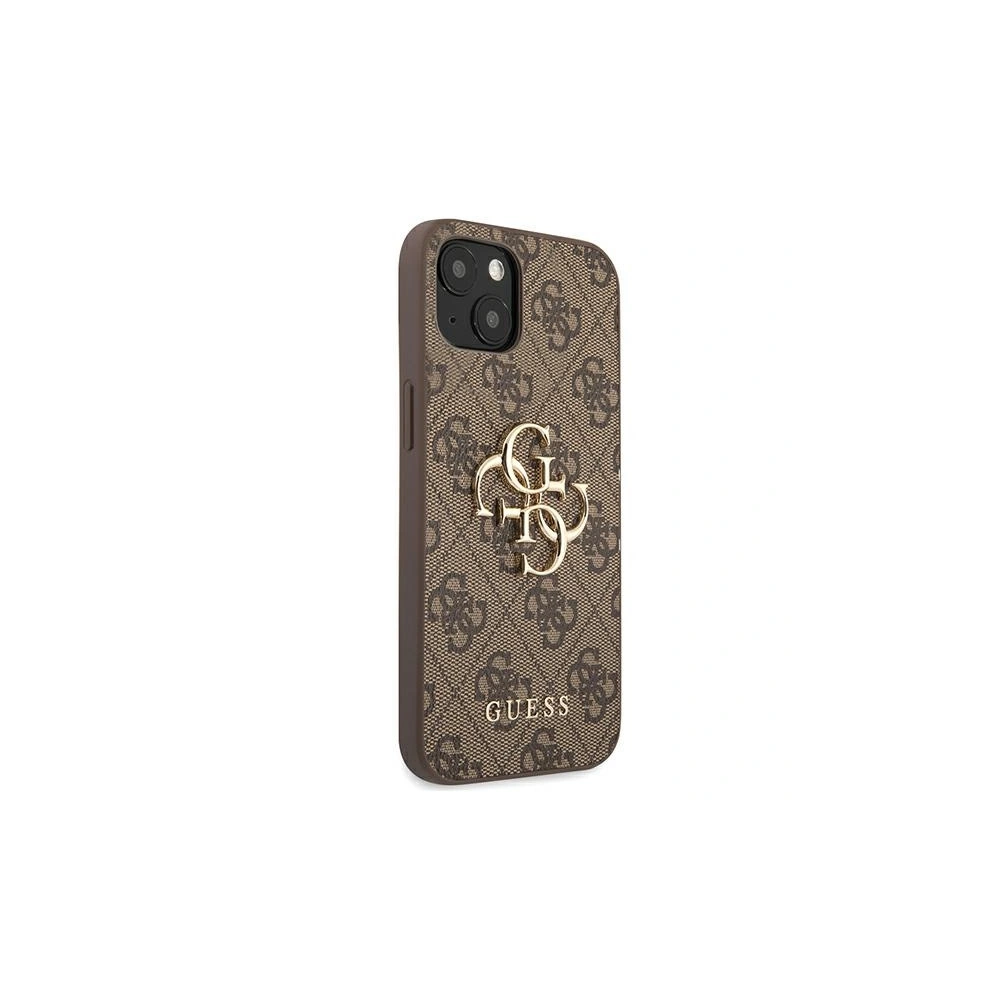 Etui Guess GUHCP13S4GMGBR Apple iPhone 13 mini brązowy/brown hardcase 4G Big Metal Logo