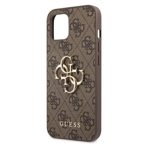 Kup Etui Guess GUHCP13S4GMGBR Apple iPhone 13 mini barna/brown hardcase 4G Big Metal Logo - GUE1324BR - {ean13} - Sklep Home Screen