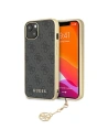 Kup Case Guess GUHCP13SGF4GGR Apple iPhone 13 mini grau/grey Hardcase 4G Charms Collection - GUE1325GRY - {ean13} - Sklep Home Screen