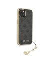 Kup Case Guess GUHCP13SGF4GGR Apple iPhone 13 mini grau/grey Hardcase 4G Charms Collection - GUE1325GRY - {ean13} - Sklep Home Screen
