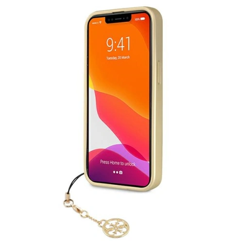 Kup Case Guess GUHCP13SGF4GGR Apple iPhone 13 mini grau/grey Hardcase 4G Charms Collection - GUE1325GRY - {ean13} - Sklep Home Screen