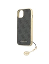 Kup Case Guess GUHCP13SGF4GGR Apple iPhone 13 mini grau/grey Hardcase 4G Charms Collection - GUE1325GRY - {ean13} - Sklep Home Screen