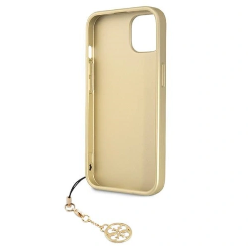 Kup Case Guess GUHCP13SGF4GGR Apple iPhone 13 mini grau/grey Hardcase 4G Charms Collection - GUE1325GRY - {ean13} - Sklep Home Screen