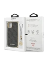 Kup Case Guess GUHCP13SGF4GGR Apple iPhone 13 mini grau/grey Hardcase 4G Charms Collection - GUE1325GRY - {ean13} - Sklep Home Screen
