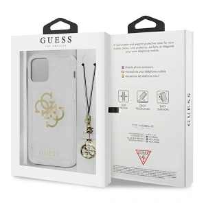 Kup Case Guess GUHCP13SKS4GGO Apple iPhone 13 mini Transparentes Hardcase 4G Gold Charms Collection - GUE1330CL - {ean13} - Sklep Home Screen