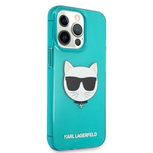 Kup Etui Karl Lagerfeld KLHCP13XCHTRB Apple iPhone 13 Pro Max kék/blue hardcase Glitter Choupette Fluo - KLD690BLU - {ean13} - Sklep Home Screen