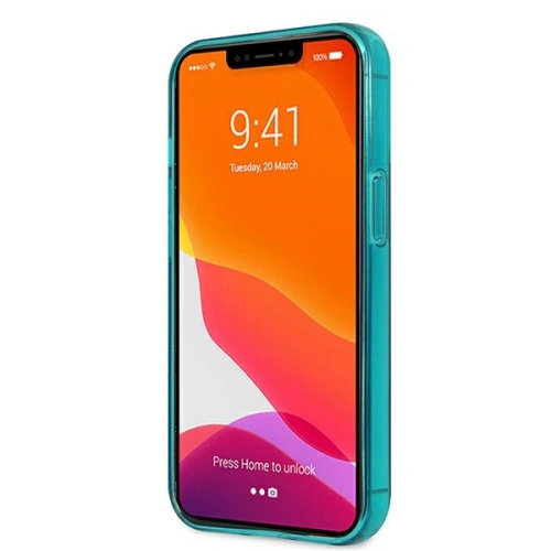 Kup Etui Karl Lagerfeld KLHCP13XCHTRB Apple iPhone 13 Pro Max kék/blue hardcase Glitter Choupette Fluo - KLD690BLU - {ean13} - Sklep Home Screen