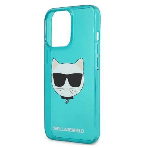 Kup Etui Karl Lagerfeld KLHCP13XCHTRB Apple iPhone 13 Pro Max kék/blue hardcase Glitter Choupette Fluo - KLD690BLU - {ean13} - Sklep Home Screen