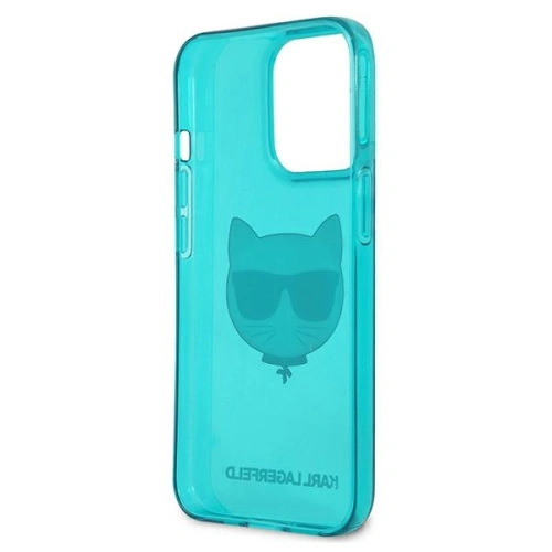 Kup Etui Karl Lagerfeld KLHCP13XCHTRB Apple iPhone 13 Pro Max kék/blue hardcase Glitter Choupette Fluo - KLD690BLU - {ean13} - Sklep Home Screen