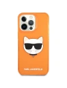 Kup Etui Karl Lagerfeld KLHCP13XCHTRO Apple iPhone 13 Pro Max pomarańczowy/orange hardcase Glitter Choupette Fluo - KLD691ORG - {ean13} - Sklep Home Screen