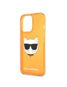 Kup Etui Karl Lagerfeld KLHCP13XCHTRO Apple iPhone 13 Pro Max pomarańczowy/orange hardcase Glitter Choupette Fluo - KLD691ORG - {ean13} - Sklep Home Screen