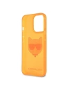 Kup Etui Karl Lagerfeld KLHCP13XCHTRO Apple iPhone 13 Pro Max pomarańczowy/orange hardcase Glitter Choupette Fluo - KLD691ORG - {ean13} - Sklep Home Screen