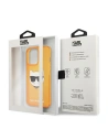 Kup Case Karl Lagerfeld KLHCP13XCHTRO Apple iPhone 13 Pro Max orange hardcase Glitter Choupette Fluo - KLD691ORG - {ean13} - Sklep Home Screen