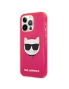 Kup Etui Karl Lagerfeld KLHCP13XCHTRP Apple iPhone 13 Pro Max różowy/pink hardcase Glitter Choupette Fluo - KLD692PNK - {ean13} - Sklep Home Screen