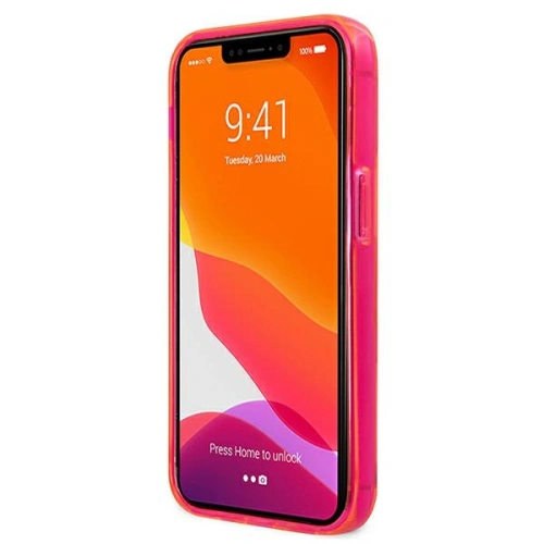 Kup Etui Karl Lagerfeld KLHCP13XCHTRP Apple iPhone 13 Pro Max różowy/pink hardcase Glitter Choupette Fluo - KLD692PNK - {ean13} - Sklep Home Screen