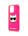 Kup Etui Karl Lagerfeld KLHCP13XCHTRP Apple iPhone 13 Pro Max różowy/pink hardcase Glitter Choupette Fluo - KLD692PNK - {ean13} - Sklep Home Screen