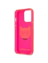 Kup Etui Karl Lagerfeld KLHCP13XCHTRP Apple iPhone 13 Pro Max różowy/pink hardcase Glitter Choupette Fluo - KLD692PNK - {ean13} - Sklep Home Screen