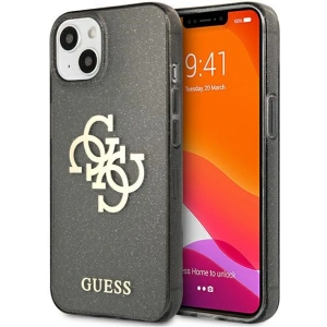 Kup Case Guess GUHCP13SPCUGL4GBK Apple iPhone 13 mini schwarz/black Hartschale Glitter 4G Big Logo - GUE1331BLK - {ean13} - Sklep Home Screen