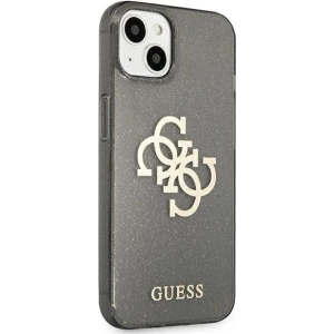 Kup Etui Guess GUHCP13SPCUGL4GBK Apple iPhone 13 mini fekete/black kemény tok Glitter 4G Nagy Logo - GUE1331BLK - {ean13} - Sklep Home Screen