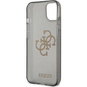Kup Etui Guess GUHCP13SPCUGL4GBK Apple iPhone 13 mini fekete/black kemény tok Glitter 4G Nagy Logo - GUE1331BLK - {ean13} - Sklep Home Screen