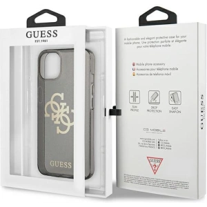Kup Etui Guess GUHCP13SPCUGL4GBK Apple iPhone 13 mini černý/black hard case Glitter 4G Big Logo - GUE1331BLK - {ean13} - Sklep Home Screen