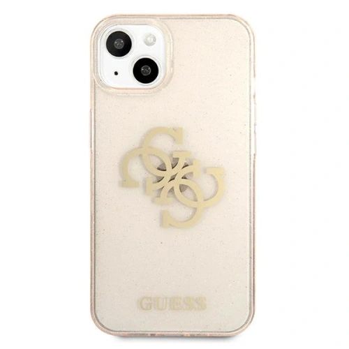 Kup Etui Guess GUHCP13SPCUGL4GGO Apple iPhone 13 mini złoty/gold hard case Glitter 4G Big Logo - GUE1332GLD - {ean13} - Sklep Home Screen