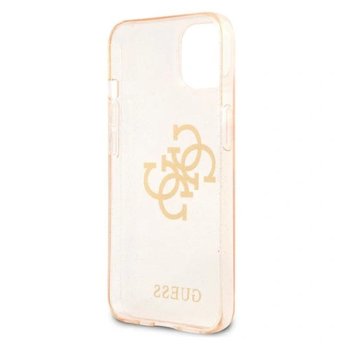 Kup Etui Guess GUHCP13SPCUGL4GGO Apple iPhone 13 mini złoty/gold hard case Glitter 4G Big Logo - GUE1332GLD - {ean13} - Sklep Home Screen