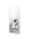 Buy Karl Lagerfeld KLHCP13XGCFS Apple iPhone 13 Pro Max silver hardcase Liquid Glitter Choupette Fun - KLD693SLV - {ean13} - Home Screen Store Europe