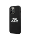 Kup Etui Karl Lagerfeld KLHCP13XSLKLRBK Apple iPhone 13 Pro Max Silicon Stack Logo negru/black - KLD697BLK - {ean13} - Sklep Home Screen