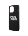 Kup Etui Karl Lagerfeld KLHCP13XSLKLRBK Apple iPhone 13 Pro Max Silicon Stack Logo negru/black - KLD697BLK - {ean13} - Sklep Home Screen