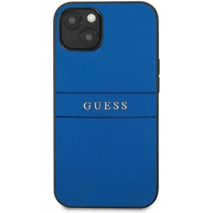 Kup Case Guess GUHCP13SPSASBBL Apple iPhone 13 mini blau Saffiano Strap - GUE1336BLU - {ean13} - Sklep Home Screen