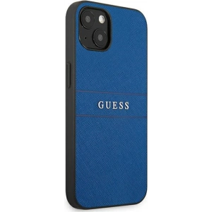 Kup Case Guess GUHCP13SPSASBBL Apple iPhone 13 mini blau Saffiano Strap - GUE1336BLU - {ean13} - Sklep Home Screen
