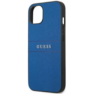 Kup Case Guess GUHCP13SPSASBBL Apple iPhone 13 mini blau Saffiano Strap - GUE1336BLU - {ean13} - Sklep Home Screen