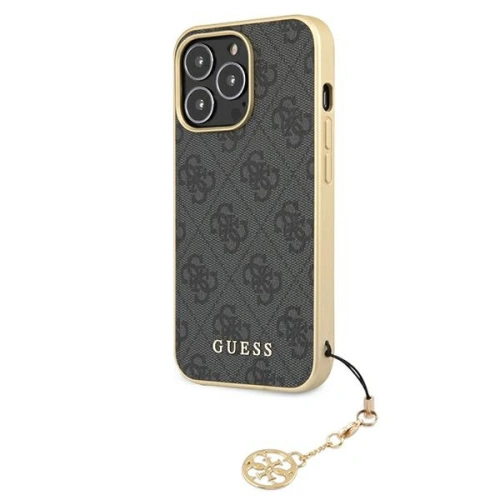 Kup Etui Guess GUHCP13XGF4GGR Apple iPhone 13 Pro Max szürke/grey hardcase 4G Charms Collection - GUE1340GRY - {ean13} - Sklep Home Screen