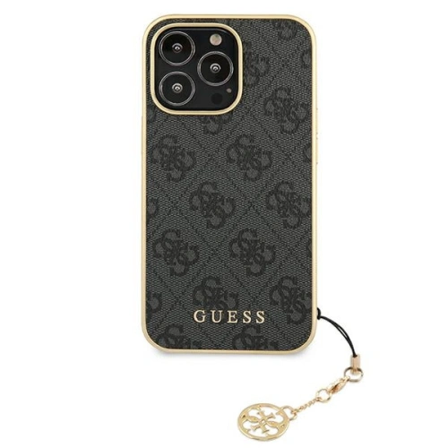 Kup Etui Guess GUHCP13XGF4GGR Apple iPhone 13 Pro Max szürke/grey hardcase 4G Charms Collection - GUE1340GRY - {ean13} - Sklep Home Screen