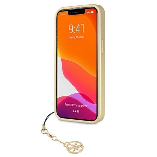 Kup Etui Guess GUHCP13XGF4GGR Apple iPhone 13 Pro Max szary/grey hardcase 4G Charms Collection - GUE1340GRY - {ean13} - Sklep Home Screen